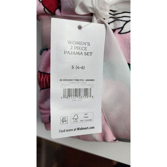 Holiday Time Women's Size Small Pajamas NWT - Picture 2 of 4